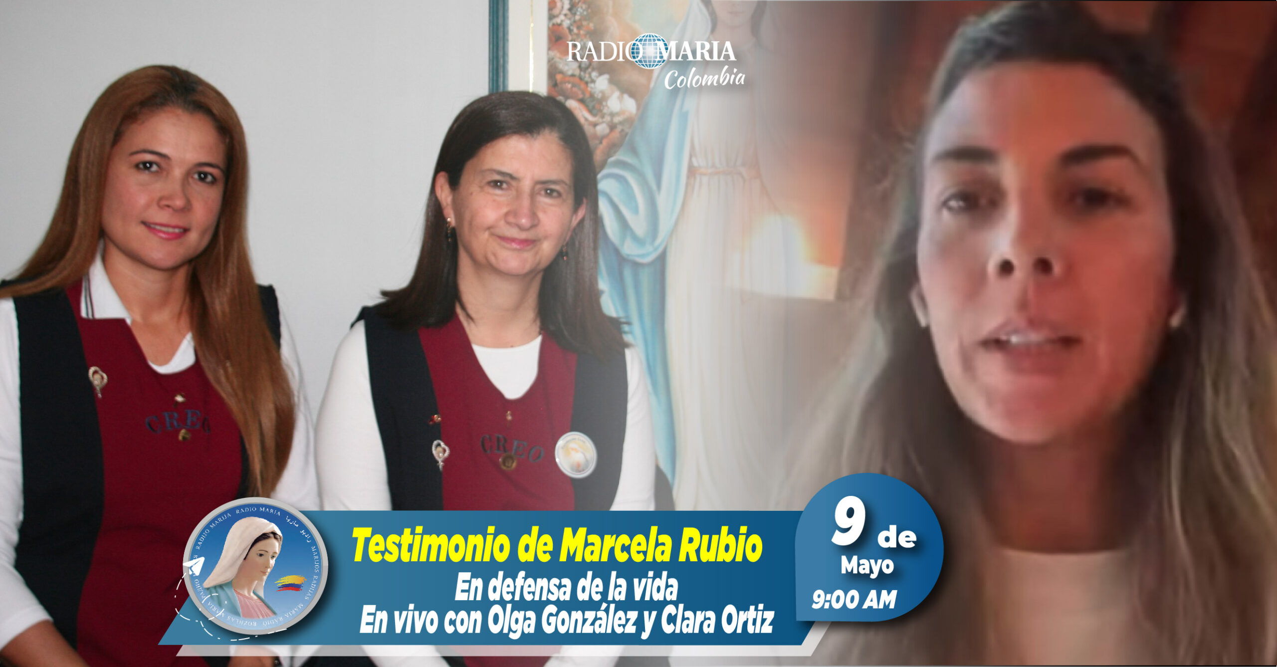 En defensa de la vida – Testimonio de Marcela Rubio – 9 de mayo de 2024
